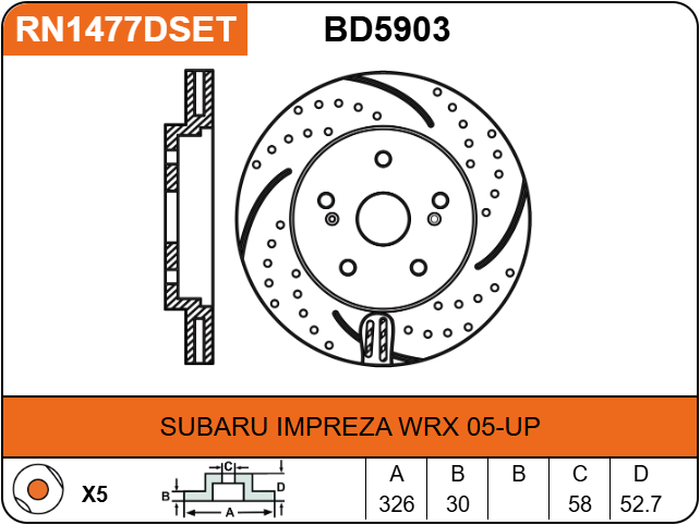 Producto NiBK RN1477DSET