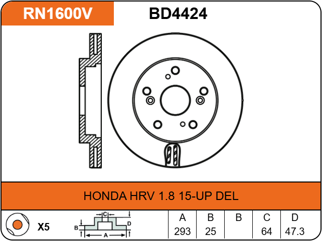 Producto NiBK RN1600V