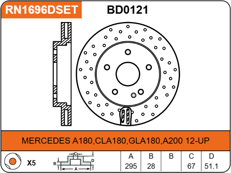 Producto NiBK RN1696DSET