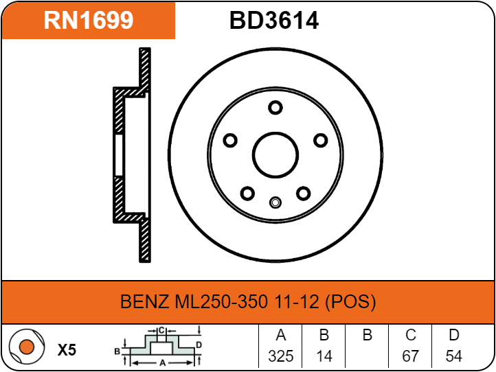 Producto NiBK RN1699