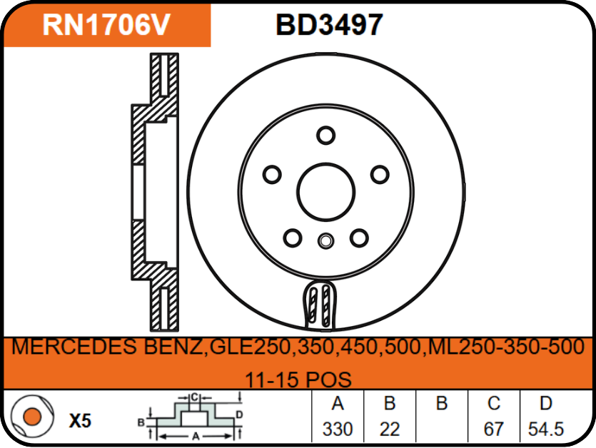 Producto NiBK RN1706V