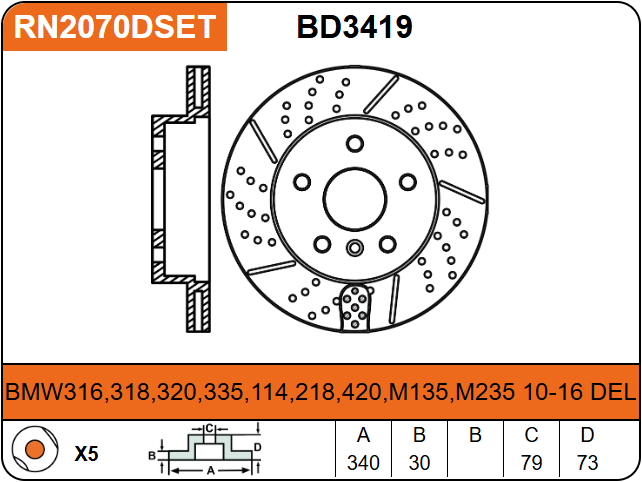 Producto NiBK RN2070DSET