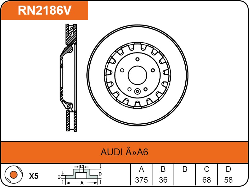 Producto NiBK RN2186V