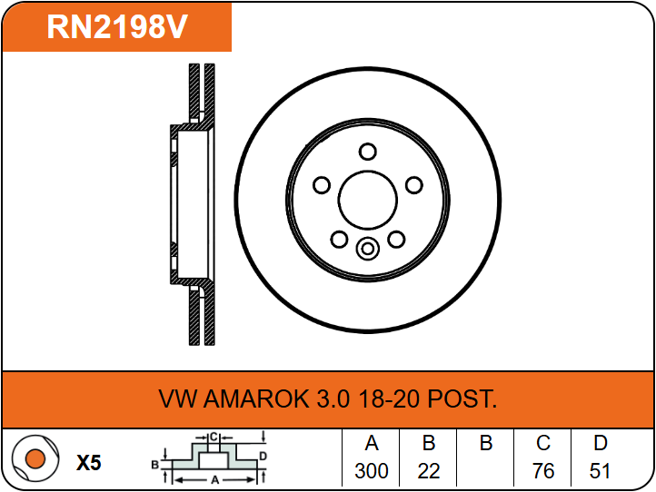 Producto NiBK RN2198V