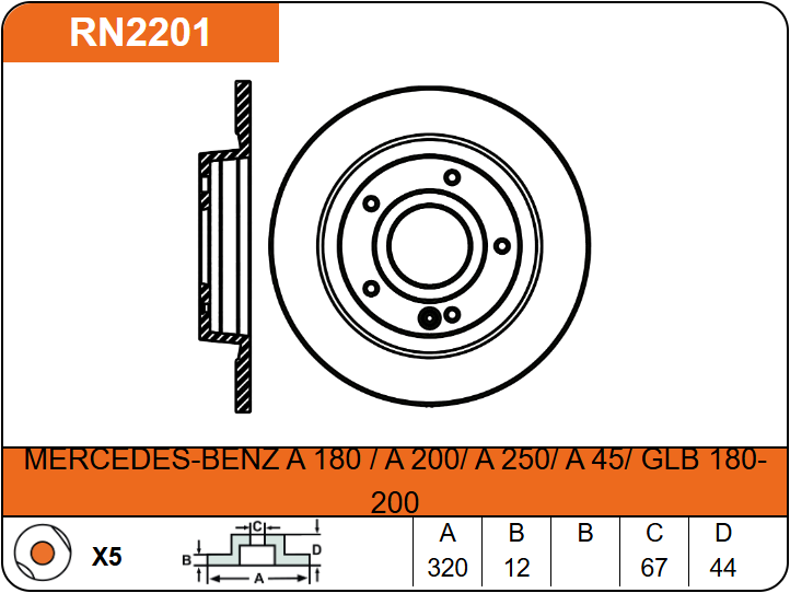Producto NiBK RN2201