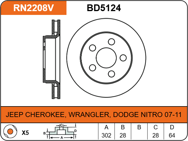 Producto NiBK RN2208V