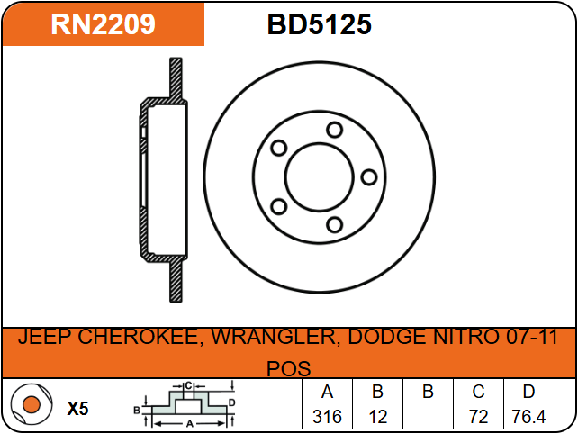 Producto NiBK RN2209