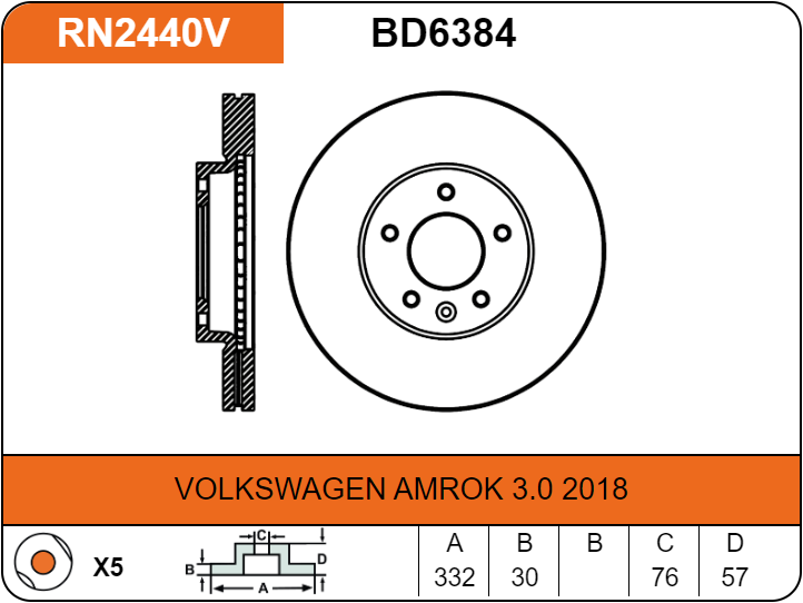 Producto NiBK RN2440V