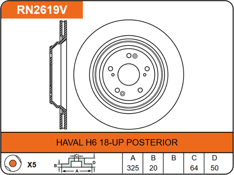 Producto NiBK RN2619V