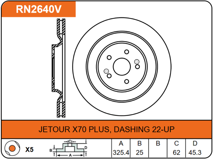 Producto NiBK RN2640V