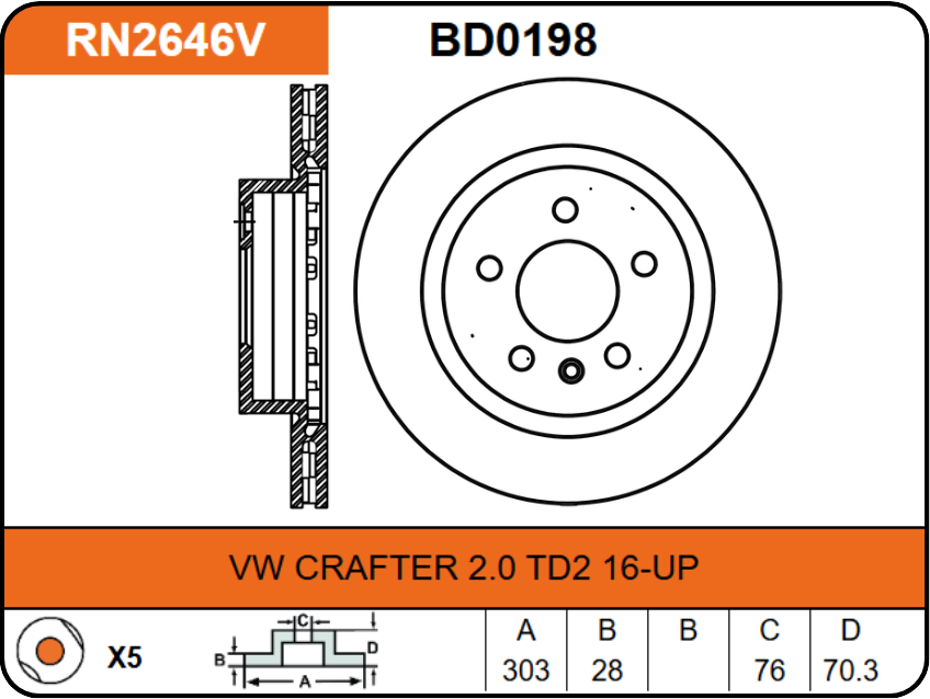 Producto NiBK RN2646V